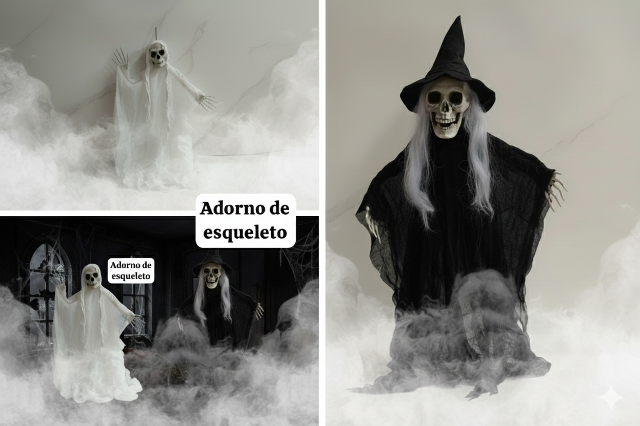 Escalofriante Adorno De Halloween